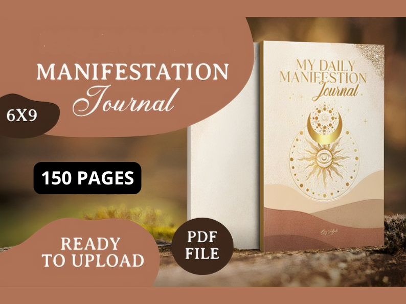 My Daily Manifestation Journal: Your Guide to Mastering Manifestation & Gratitude Journal Using Affirmations, the Law of Attraction.