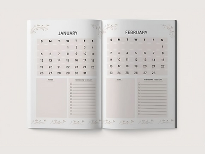 2025 Planner 365 Days: Get Planner by helping you stay organized and manage your time effectively and optimize their daily routines.