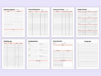 2025 Academic Planner: Your Ultimate Guide to Academic Success and Organization, 8.5" x 11", Plan, Achieve, and Excel All Year.